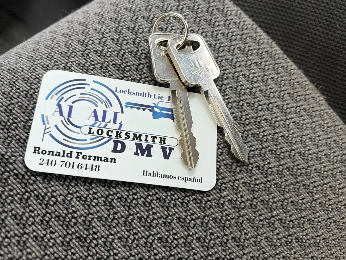 Safe lock and combination service performed by A1 All Locksmith DMV